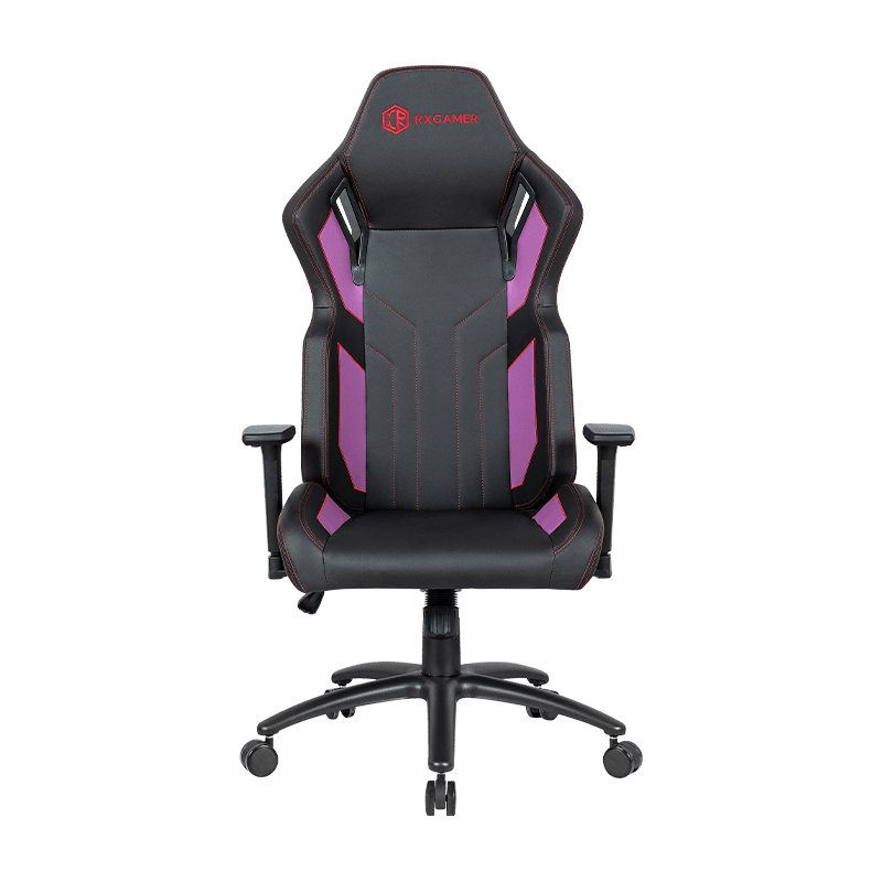 Conas a mhúnlaíonn an cnámharlach miotail cáilíocht RX-2084 LED Light Strip 3D Armrest PVC Leathar Cathaoirleach Cearrbhachais Oifig trí ghearradh, lúbadh, táthú, meilt agus snasta? 