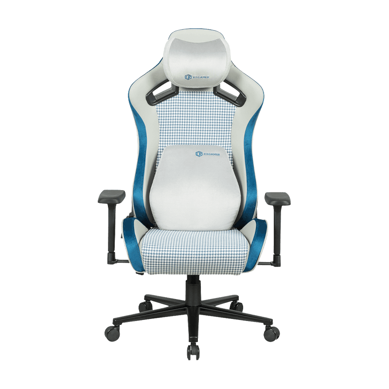 RXGAMER RX-2173 Cathaoirleach Cearrbhachais Fabraic Adjustable Recliner Airde